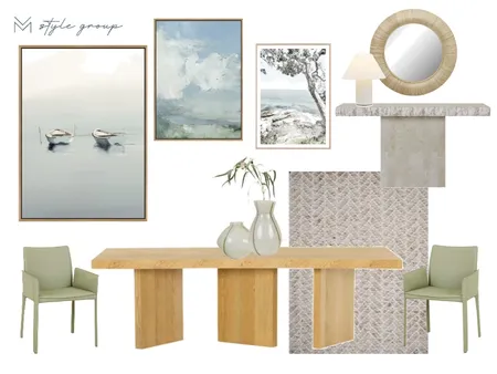 Shirley Ave, Dining Option 1 Interior Design Mood Board by The VM Style Group on Style Sourcebook