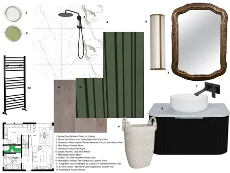 Bathroom Interior Design Mood Board by EvanHarrington on Style Sourcebook