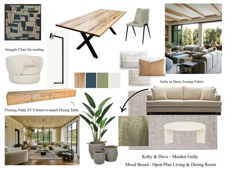 Koby & Dave White Mood Board Open Plan Living & Dining Room Interior Design Mood Board by MarnieDickson on Style Sourcebook