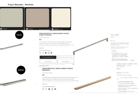 Project Melcombe - wardrobes Interior Design Mood Board by LEOPARD + LAMP INTERIORS on Style Sourcebook