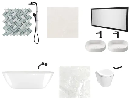 Minimalist Bathroom Interior Design Mood Board by Valencia on Style Sourcebook
