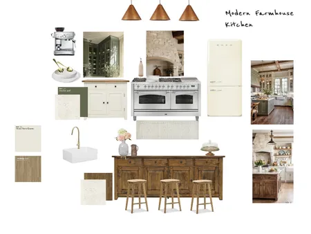 Modern Farmhouse kitchen Interior Design Mood Board by KateH02 on Style Sourcebook