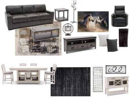 Lead Rental - Industrial Interior Design Mood Board by Beverly Zaske on Style Sourcebook