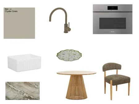 Green Kitchen Interior Design Mood Board by Style Sourcebook on Style Sourcebook