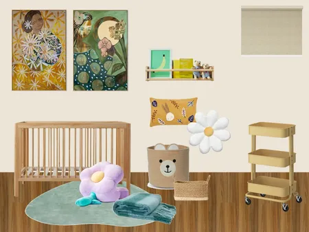 Baby Girl Room 1 Interior Design Mood Board by tutuprat on Style Sourcebook