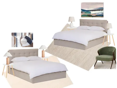 Coastal Airbnb Bedrooms Interior Design Mood Board by Interiors By Zai on Style Sourcebook