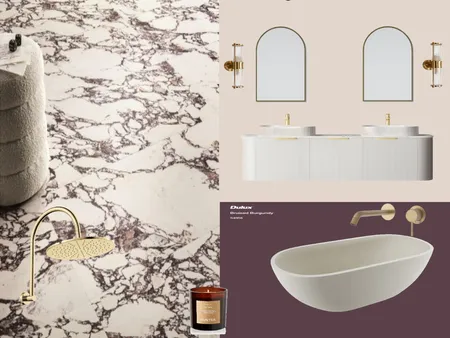 burgundy Interior Design Mood Board by hfactor on Style Sourcebook