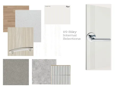 Internal Colour Selections - Lot 119 Silky Oak Interior Design Mood Board by Fiteni on Style Sourcebook