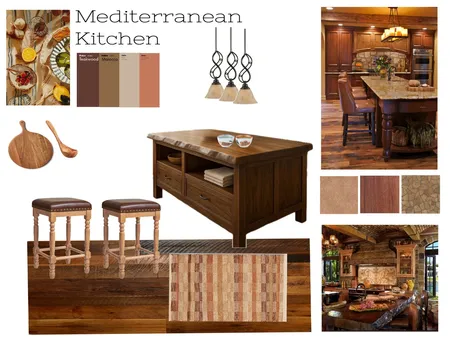 Mediterranean Kitchen Mood Board Interior Design Mood Board by haileyscheurerIDI on Style Sourcebook