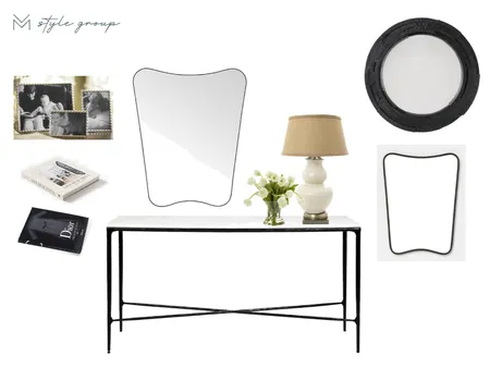 Entry - Option 1 Interior Design Mood Board by The VM Style Group on Style Sourcebook