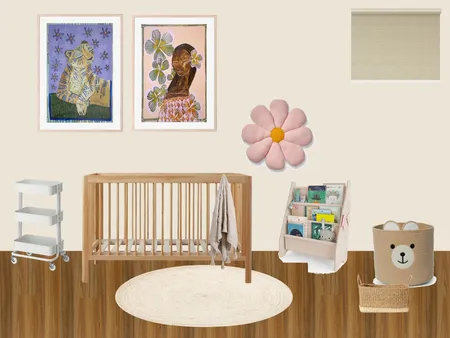 Baby Girl Room 2 Interior Design Mood Board by tutuprat on Style Sourcebook
