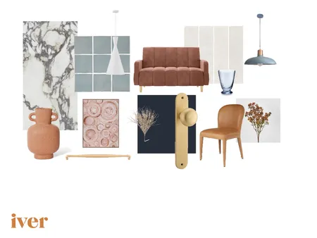 Peachy Keen Interior Design Mood Board by Iver on Style Sourcebook