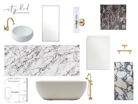 Ballinger - Ensuite Interior Design Mood Board by Styled Interior Design on Style Sourcebook
