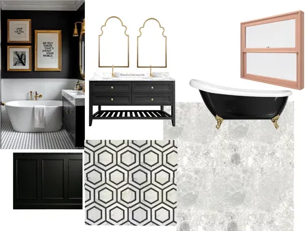 Ensuite version 2 Interior Design Mood Board by Wardle & Peacock on Style Sourcebook