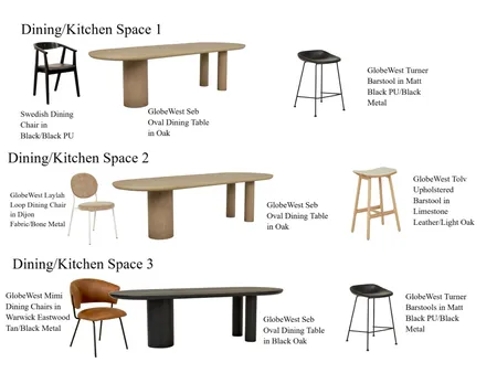 Brent & Kara Dining/Kitchen Space Options Interior Design Mood Board by Jayda-MYHAH on Style Sourcebook