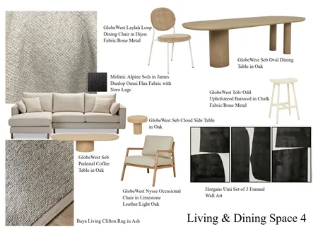 Brent & Kara Living/Dining Space 4 Interior Design Mood Board by Jayda-MYHAH on Style Sourcebook