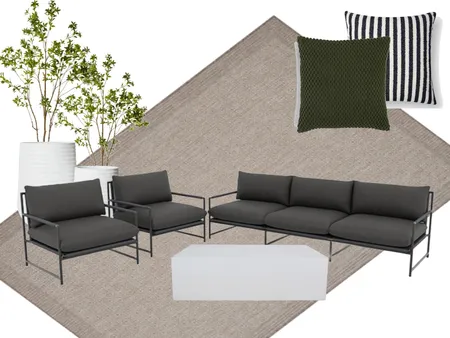 1 hopetoun way, new farm -  dining outdoor lounge Interior Design Mood Board by tlaws on Style Sourcebook