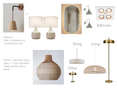 Lighting Plan Robina Coastal Apartment Interior Design Mood Board by Grace Your Space on Style Sourcebook