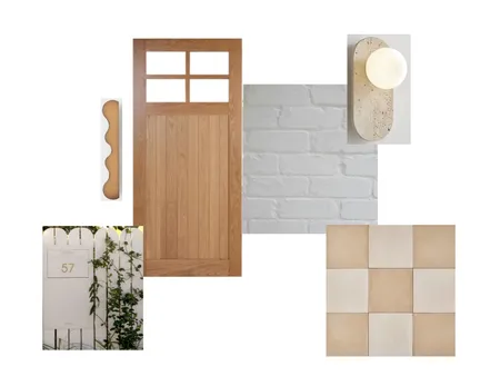 Montrose Facade w fence Interior Design Mood Board by Jorja Clair Interiors on Style Sourcebook