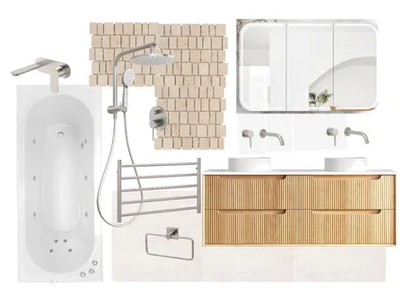 Family Bathroom Interior Design Mood Board by CasaDesigns on Style Sourcebook