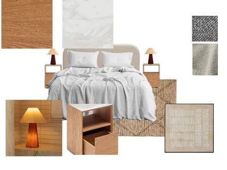 Guest Bedroom Interior Design Mood Board by Studio Thicia Luiza on Style Sourcebook