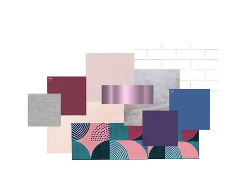 pink Interior Design Mood Board by Natalia Gonzalez on Style Sourcebook