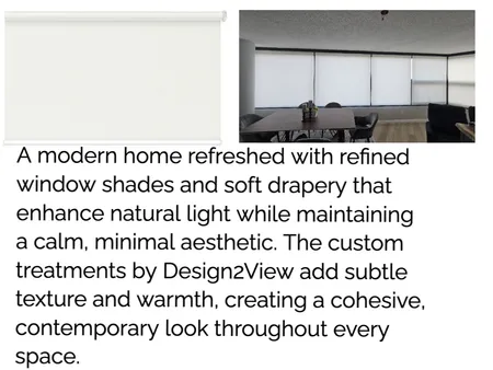Clean Lines & Soft Drapery Accents Interior Design Mood Board by Design2View Blinds & Window Covering on Style Sourcebook