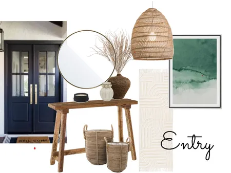 Deearnah Entry Interior Design Mood Board by Loom+Tusk Interiors on Style Sourcebook