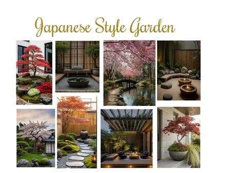 japanese garden Interior Design Mood Board by lisabet on Style Sourcebook