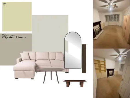 First flat living room Interior Design Mood Board by Kushy on Style Sourcebook