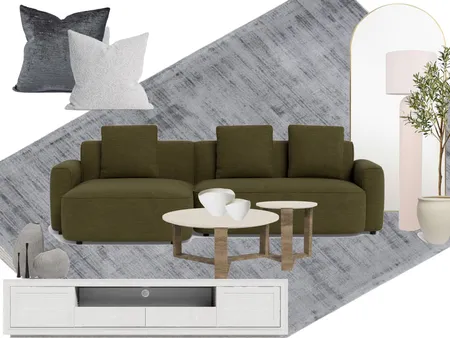 119 white street, wavell heights - main lounge room green Interior Design Mood Board by tlaws on Style Sourcebook