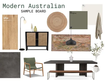 Modern Aus Sample Boad Interior Design Mood Board by Birds Eye View Interiors on Style Sourcebook