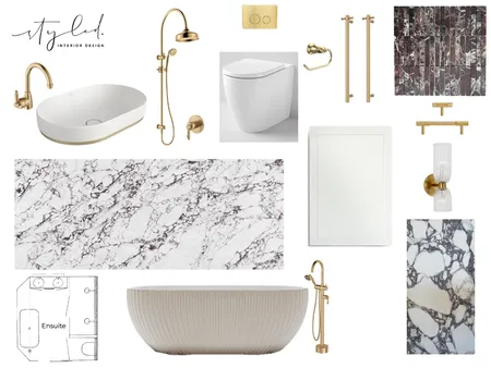 Ballinger - Ensuite Interior Design Mood Board by Styled Interior Design on Style Sourcebook