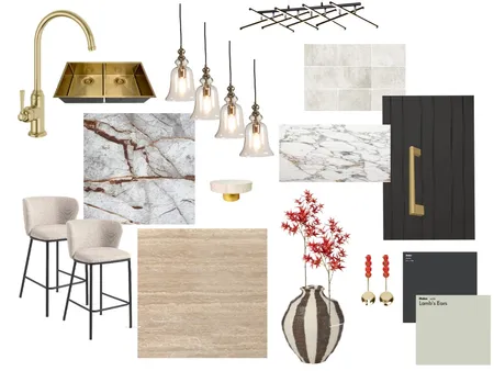 Kitchen Achromatic Interior Design Mood Board by klhughey87@outlook.com on Style Sourcebook