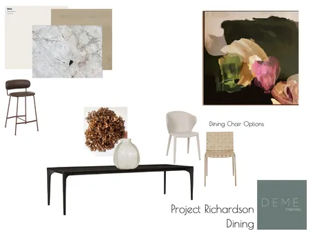 Project Richardson - Dining Interior Design Mood Board by Demé Interiors on Style Sourcebook