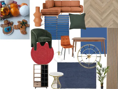 narancs kék Interior Design Mood Board by Vanda on Style Sourcebook