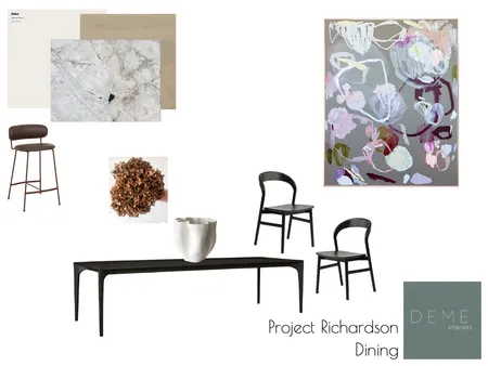 Project Richardson - Dining Interior Design Mood Board by Demé Interiors on Style Sourcebook