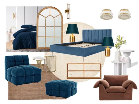 BedRoom Sample board Interior Design Mood Board by Design by Uliana on Style Sourcebook