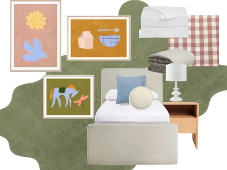 3 malachite street -  Keperra daughters room Interior Design Mood Board by tlaws on Style Sourcebook