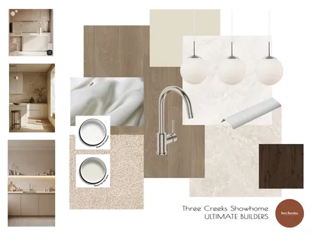 THREE CREEKS SHOWHOME Interior Design Mood Board by Lucy Furniss Design on Style Sourcebook