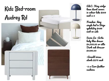 Audrey Road Kids room Interior Design Mood Board by Leigh Fairbrother on Style Sourcebook