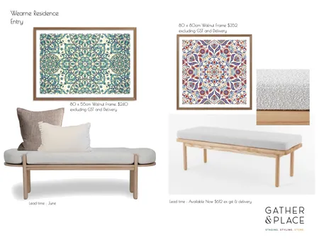 Wearne Residence Interior Design Mood Board by Gather & Place on Style Sourcebook