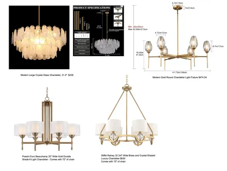 Haymond - Bedroom Chandelier Interior Design Mood Board by jackiesteward on Style Sourcebook