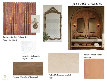 Maxlands Powder Room Interior Design Mood Board by Interiorsphere on Style Sourcebook