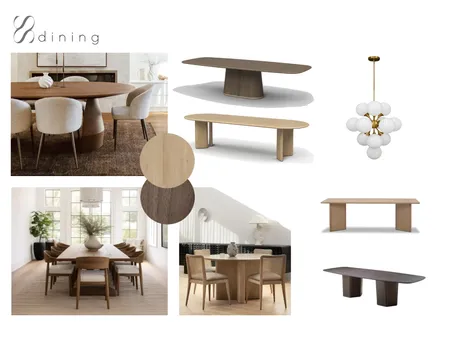 Dining room Interior Design Mood Board by Styled Spaces Studio on Style Sourcebook