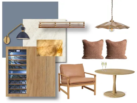 Ashcroft Wine Room Interior Design Mood Board by Holm & Wood. on Style Sourcebook