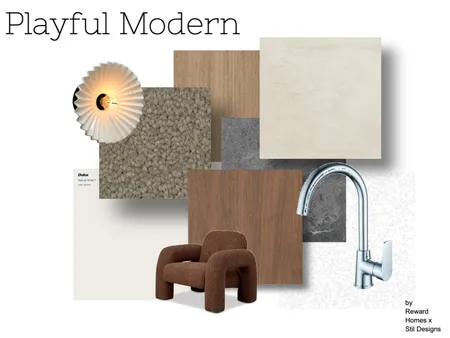 Playful Modern Interior Design Mood Board by LauraSTIL on Style Sourcebook