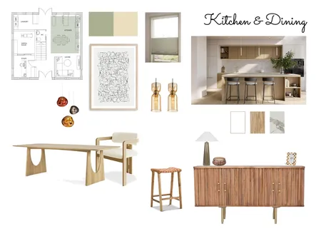 Module 9 Kitchen & Dining Interior Design Mood Board by maymay814 on Style Sourcebook