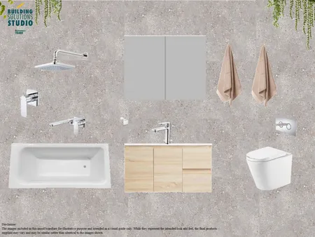 BSS Mood Board - Chrome Bathroom Interior Design Mood Board by Gabby.cordina on Style Sourcebook