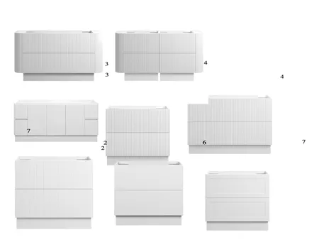 white floor mounted vanities Interior Design Mood Board by maeve home & style on Style Sourcebook